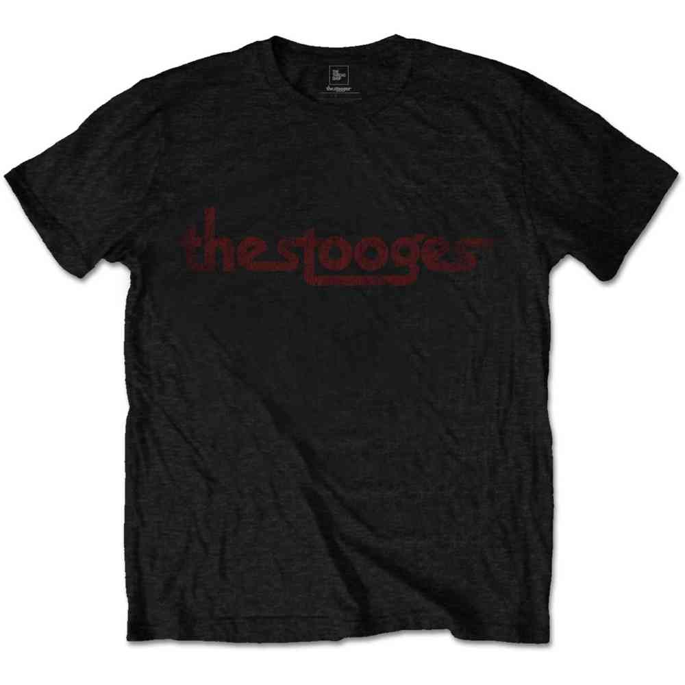 The Stooges - Vintage Logo Herren TShirt - Schwarz